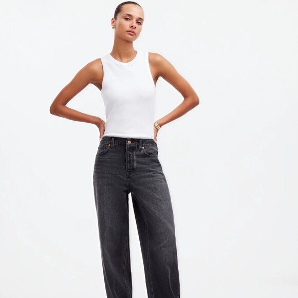 Madewell Low Slung Baggy Jeans 29 Kingswood Wash - Picture 1 of 16
